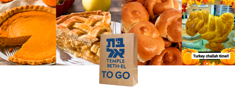Banner Image for TBE To Go: Thanksgiving Desserts & Bread Sale